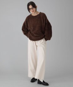 WEGO 【ユニセックス着用ITEM/MLサイズ展開】ベロアモールプルオーバー