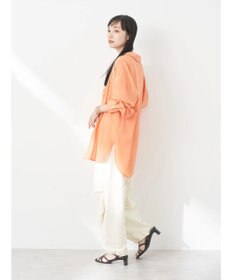 earth music&ecology シアーボーイズライクシャツ