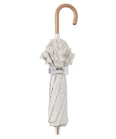 MOONBAT ランバン オン ブルー 晴雨兼用日傘 折りたたみ傘 ドビー×フリル 遮光 遮熱 UV