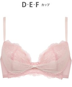 WACOAL 【ファーストリボンブラ】 ブラジャー 【若い世代の体型特徴を考えた設計仕様】 きれいな谷間をメイクしてキープ まるみのあるシルエット レディース BRB409 /ワコール