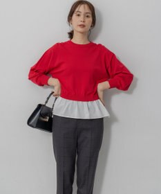 組曲 ストレッチクリアドッキング ニットプルオーバー