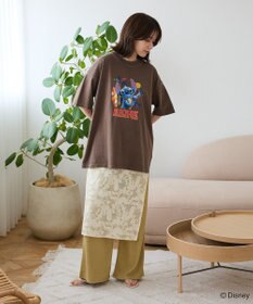 Green Parks スティッチ／ウ゛ィンテージ風ピグメントＴシャツ