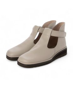 MODE ET JACOMO <D'ICI>ベルト付きサイドオープンブーツ