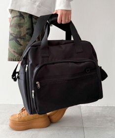 WEGO 【ユニセックス着用ITEM】2way拡張ボストンバッグ