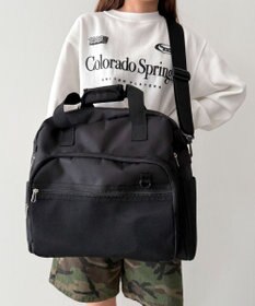 WEGO 【ユニセックス着用ITEM】2way拡張ボストンバッグ