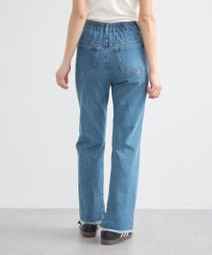 earth music&ecology カットオフフレアデニムパンツ