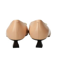 INTER-CHAUSSURES 【ANGEL ALARCON】ポインテッドトウチェーンパンプス