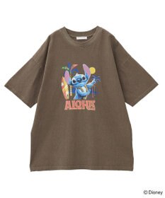 Green Parks スティッチ／ウ゛ィンテージ風ピグメントＴシャツ