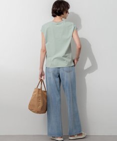 23区 L 【SLOW/一部店舗限定】ワイドシルエット デニム パンツ