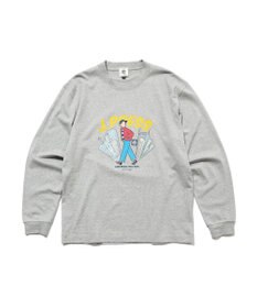 J.PRESS MEN 【AaronChang】【UNISEX】プリントロングスリーブ Tシャツ