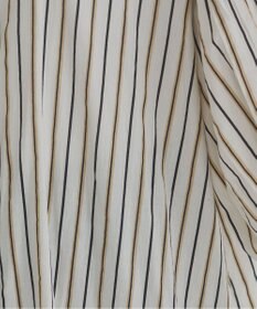 WEGO 【ANGIE VINTAGE】ボリュームスリーブ バンドカラー シャツワンピース