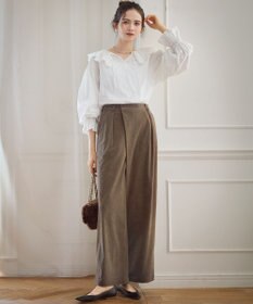 23区 フェイクファー ショルダーバッグ