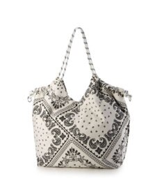 UNBILLION カシュカシュ cachecache / カジュアルパターンビッグトート