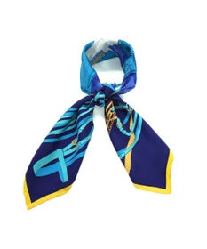 Marca 【伝統横濱スカーフ】鞍とベルト 大判 シルクスカーフ