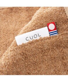 PRESENTERS ROOM CUOL タオルではじめる美髪ケア / フェイスタオル　ブラウン×ダークモス