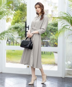 Tiaclasse L 【洗える】テーラードスーツワンピース