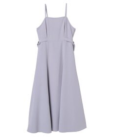 earth music&ecology サイドベルトフレアワンピース