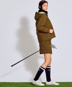 PW CIRCULUS 【撥水加工 / ストレッチ】【WOMEN】キルティング中綿ブルゾン ゴルフウェア レディース