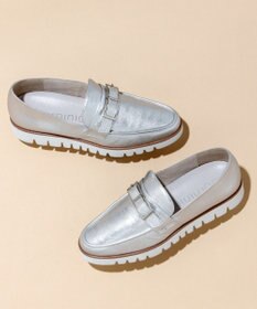 Dominic3 スニーカーソール バックルレザーローファー