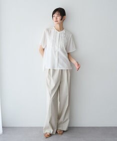 YECCA VECCA フリルデザインブラウス