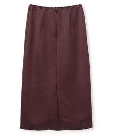 BEIGE， CASSITER / リネンブレンド サテンスカート