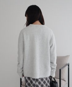 CRAFT STANDARD BOUTIQUE 起毛クルーネックニットプルオーバー