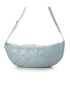 UNBILLION カシュカシュ cachecache / ソフト合皮キルティングハーフムーンショルダー