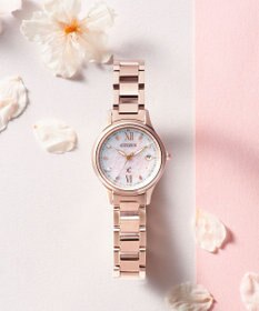 CITIZEN 【xC 30周年アニバーサリーモデル】「桜のフラワーボックス」をテーマにした光発電エコ・ドライブ電波時計 限定ウオッチ ES9498-77N