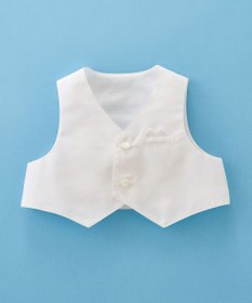 MIKI HOUSE HOT BISCUITS 【ミキハウス】 ツーウェイオールセットタキシード風【春夏向け】（50-70cm）