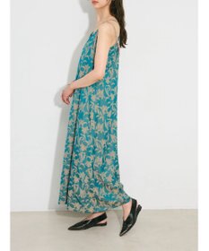 Green Parks ウ゛ィンテージフラワージャガードキャミワンピース