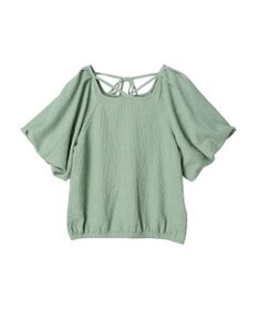 earth music&ecology バルーンスリーブプルオーバー