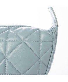 UNBILLION カシュカシュ cachecache / ソフト合皮キルティングハーフムーンショルダー