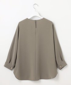 自由区 L 【17号サイズまで展開・カタログ掲載・セットアップ対応】トリアセダブルクロス ブラウス