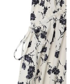 earth music&ecology ドロストギャザーフレアスカート