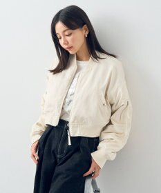 earth music&ecology ファーリバーシブルショートＭＡ－１