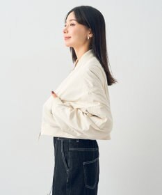 earth music&ecology ファーリバーシブルショートＭＡ－１