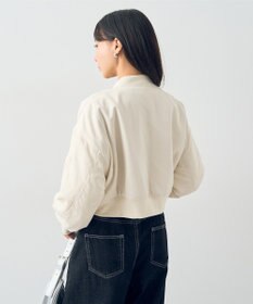 earth music&ecology ファーリバーシブルショートＭＡ－１