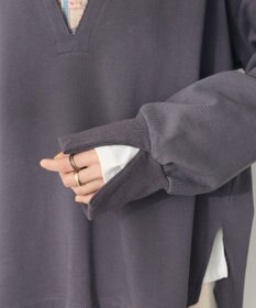 CRAFT STANDARD BOUTIQUE TC裏毛Ｖネックプルオーバー