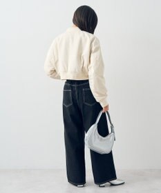 earth music&ecology ファーリバーシブルショートＭＡ－１