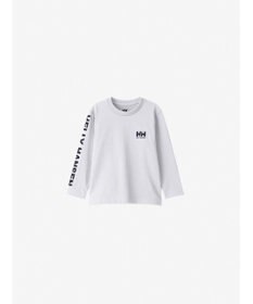 HELLY HANSEN 【UVケア・速乾・記名ラベル付】キッズ ロングスリーブレターティー