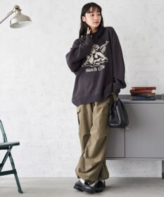 WEGO オーバーフィットジャガードプルオーバー