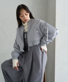 earth music&ecology ファーリバーシブルショートＭＡ－１