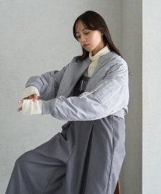 earth music&ecology ファーリバーシブルショートＭＡ－１