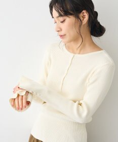 CRAFT STANDARD BOUTIQUE ヘンリーネック袖フレアプルオーバー