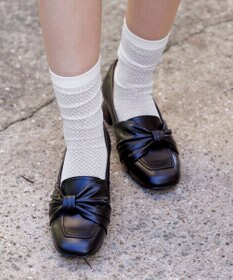 Tiaclasse レース編みソックス