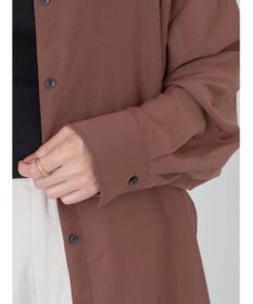 earth music&ecology シアーボーイズライクシャツ