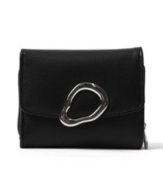 WEGO ニュアンスパーツフラップウォレット