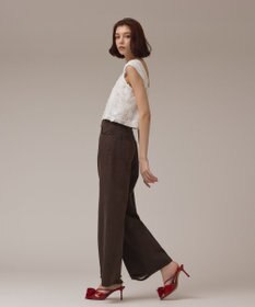 GRACE CONTINENTAL チュール刺繍トップ