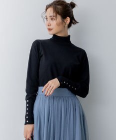 組曲 S ルーズフィットタートル ニット