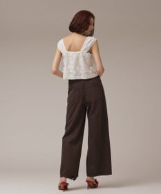 GRACE CONTINENTAL チュール刺繍トップ